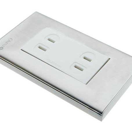 OMNI Stainless Plate with 2 Reg Conv - SP3-WR/WU/WR
