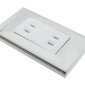 OMNI Stainless Plate with 2 Reg Conv - SP3-WR/WU/WR
