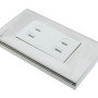 OMNI Stainless Plate with 2 Reg Conv - SP3-WR/WU/WR