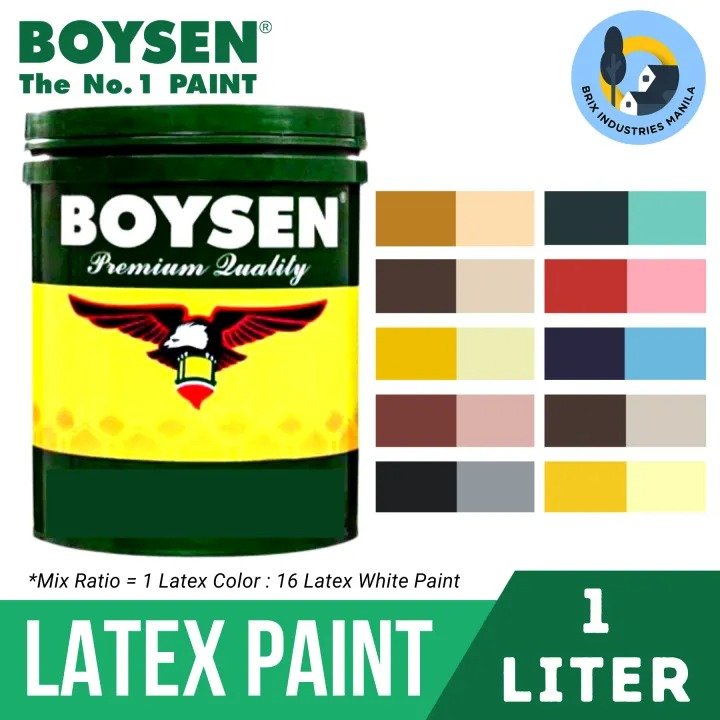Boysen Paint Latex Color Full Tone 1/4L or 1L
