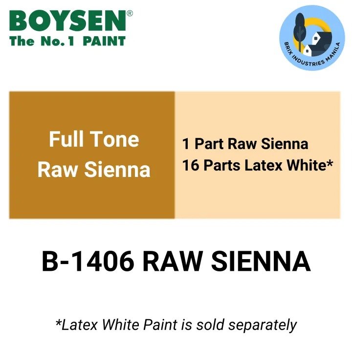 Boysen Paint Latex Color Full Tone 1/4L or 1L